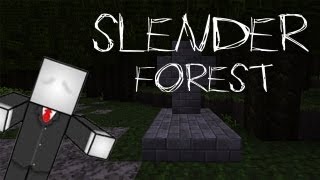 Slender Forest  Minecraft  Dans la peau du slender feat Elvilia [upl. by Foote]