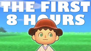 My First Time Playing Animal Crossing New Horizons [upl. by Ricardama]