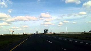 Houston to New Orleans at 2500 Miles Per Hour Time Lapse Drive Interstate 10 [upl. by Anazus]