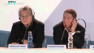 Takeshi Kitano on Outrage Beyond 69th Venice International Film Festival [upl. by Anirod543]