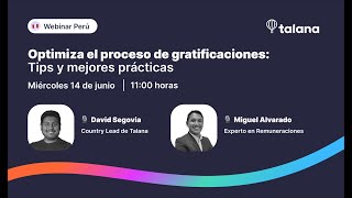 Webinar Optimiza el proceso de gratificaciones tips y mejores prácticas [upl. by Cyrille]