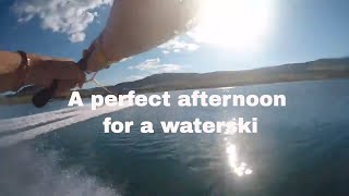 Slalom Waterskiing at Sterkfontein Dam in South Africa [upl. by Nowtna233]