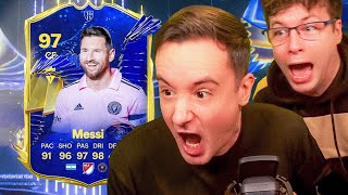 I PACKED TOTY MESSI 10 MILLION COINS  EAFC 24 ULTIMATE TEAM PACK OPENING [upl. by Clotilde]