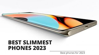 Top 10 Best Slim Phones 2023 [upl. by Ferne]