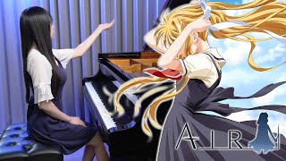 「Tori no Uta 鳥の詩」AIR OP Piano Cover  Nostalgic Anime Songs Project 1  Rus Piano [upl. by Ardnahs]