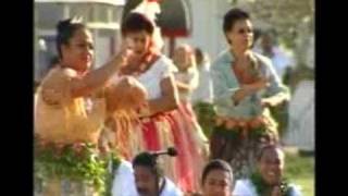 Tauolunga  Traditional Solo Dance for King George Tupou Vs coronation [upl. by Boorer]