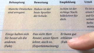 Argumentationsstruktur analysieren  Anleitung und Erklärung [upl. by Tnemelc]