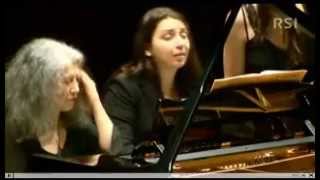 Martha Argerich Cristina Marton Debussy Petite Suite 17 06 2013 [upl. by Pan99]