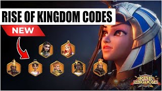 RISE OF KINGDOMS CODES 🆕 CODE RISE OF KINGDOMS MỚI NHẤT [upl. by Assiralc]