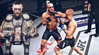 Conor McGregor vs Eddie Alvarez  RANKED  EA UFC 3 [upl. by Luanni]