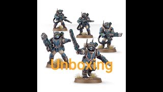 Tempestus Scions Unboxing [upl. by Anyel348]