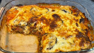 LA MOUSSAKA  GRATIN D’AUBERGINES  FACILE ET TRÈS BON [upl. by Nitsirt810]