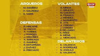 CONFIRMADA LA PRIMERA LISTA DE CONVOCADOS DE BECCACECE l ELIMINATORIAS CONMEBOL [upl. by Ybbil]