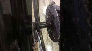 Shimano DeOre XT FHM8010 rear hub sound [upl. by Esirahc]