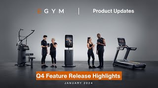 EGYM Product Updates  Q4 2023 Highlights [upl. by Nonnarb]