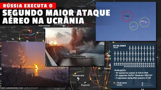 O 2º maior ataque aéreo na Ucrânia Com 150 mísseis e drones Rússia ataca infraestrutura civil [upl. by Wilhelm]