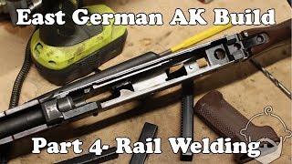 AK Build Part 4 Welding in the Rails [upl. by Lenni]