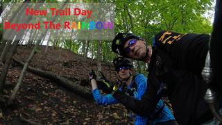 New Trail day  Beyond The Rainbow  Quick view \ Don Valley Mountain bike [upl. by Ybsorc]