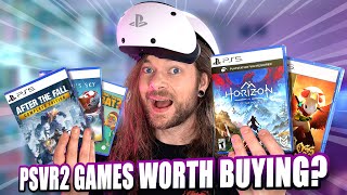 10 BEST PlayStation VR2 PSVR2 Games Worth Buying [upl. by Aretha]