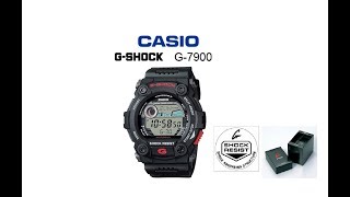 카시오 지샥 G7900 리뷰 ┃ CASIO GSHOCK G7900 REVIEW [upl. by Oihsoy]