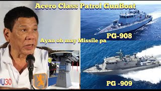 Karadagang bantay dagat Ng PILIPINAS dumating sa bansa  2 Acero Class Patrol GunBoat W Missile [upl. by Eelrebmik876]