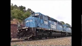 CONRAIL Around Altoona May 1998 [upl. by Elma]