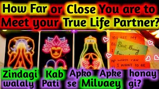 PICK A CARD WHEN WILL YOU MEET FUTURE SPOUSE TO MARRY WHO HOW FAR YOU ARE HUSBAND LOVE TAROT HINDI [upl. by Aysan]