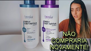 SEMI DEFINITIVA 3D ZERO  FOREVER LISS  REALINHAMENTO CAPILAR [upl. by Folly]