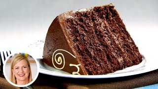 Professional Baker Teaches You How To Make CHOCOLATE CAKE [upl. by Schwejda305]