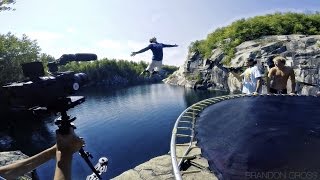 Vermont Cliff Jumping with Adrenaline Addiction and The JoogSquad [upl. by Polish542]