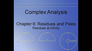 Complex Analysis Chapter 671 Residues At Infinity [upl. by Gaven]