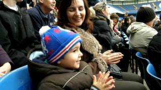 CHELSEA FC OPEN DAY Alex Aged 2 Does the quotLiquidatorquot for the very first time at Chelsea FC [upl. by Stavro]