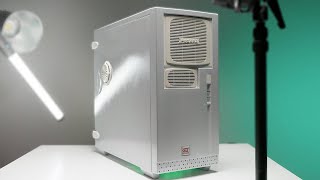 Retro case in a GAMING PC  RESTORATION AND CUSTOMIZATION [upl. by Lynnette]