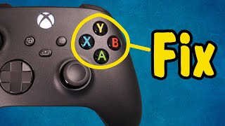 How to Fix A B X Y Buttons on an Xbox Controller  Repair Stuck Sticky Broken ABXY Series X S One [upl. by Aicilyt]