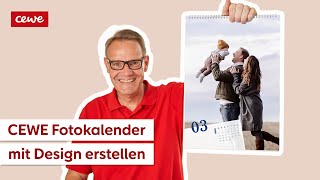 CEWE Fotokalender mit Design erstellen [upl. by Friederike]