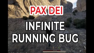 Pax Dei  Infinite Running Bug without stamina [upl. by Enelyaj34]