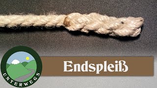 SeilEnde spleißen  Endspleiß  Outdoor Tutorial [upl. by Erolyat134]