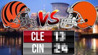 Browns vs Bengals Predictions  Cleveland Browns Podcast [upl. by Noyk600]