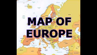 MAP OF EUROPE [upl. by Dilly]