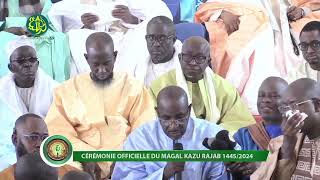 Discours de Serigne Cheikh Sidy Makhtar Ka  Cérémonie officielle du Magal de Kazu Rajab 2024 [upl. by Sima]