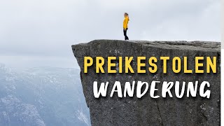 PREIKESTOLEN Norwegen • Lohnt sich die Wanderung  VLOG 596 [upl. by Nnylyak716]