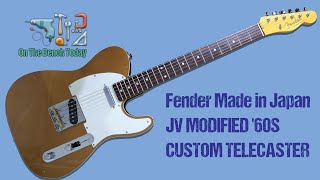 Fender Made in Japan JV Modified Series 60s Custom Telecaster fender guitar telecaster [upl. by Ahsemik]