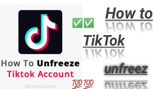 how to TikTok account freeze unfreeze [upl. by Halehs301]