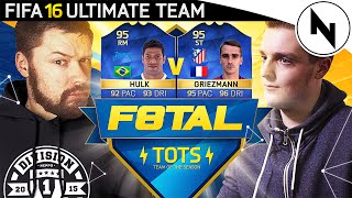 NepentheZ v HugeGorilla  F8TAL KNOCK OUT STAGE FIFA 16 Ultimate Team [upl. by Esiocnarf121]