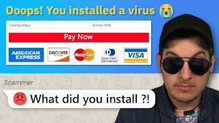 Scammers Expect 400K  I Install Malware Instead [upl. by Avery]