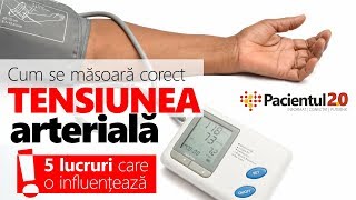 Tensiunea arterială Cum se măsoară corect [upl. by Anifad]