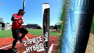 Hitting with the 2021 VICTUS NOX  BBCOR Baseball Bat Reviews [upl. by Aerb]