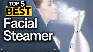 ✅ TOP 5 Best Facial Steamers  2023 Buyers Guide [upl. by Atiuqel845]