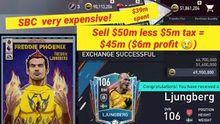 Fifa Mobile 2022  Heroes  Ljungberg 106 RM exchange [upl. by Deedee]