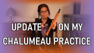 THE CHALUMEAU  Update after some months of practice  Tupian Chalumeau  clarinet clarineau [upl. by Anitsud]